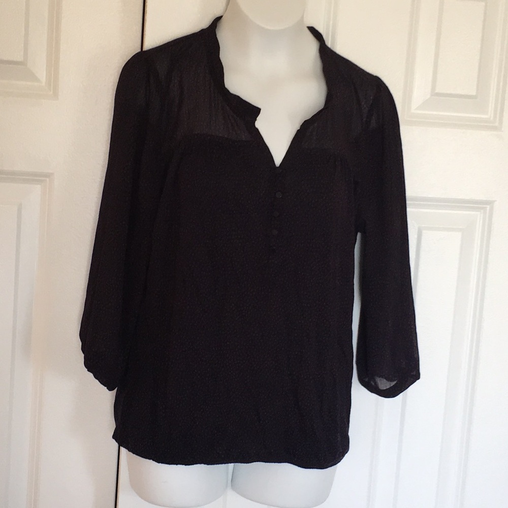 Loft Polka Dot Blouse